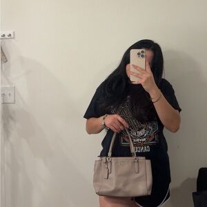 Coach tan leather bag luxury